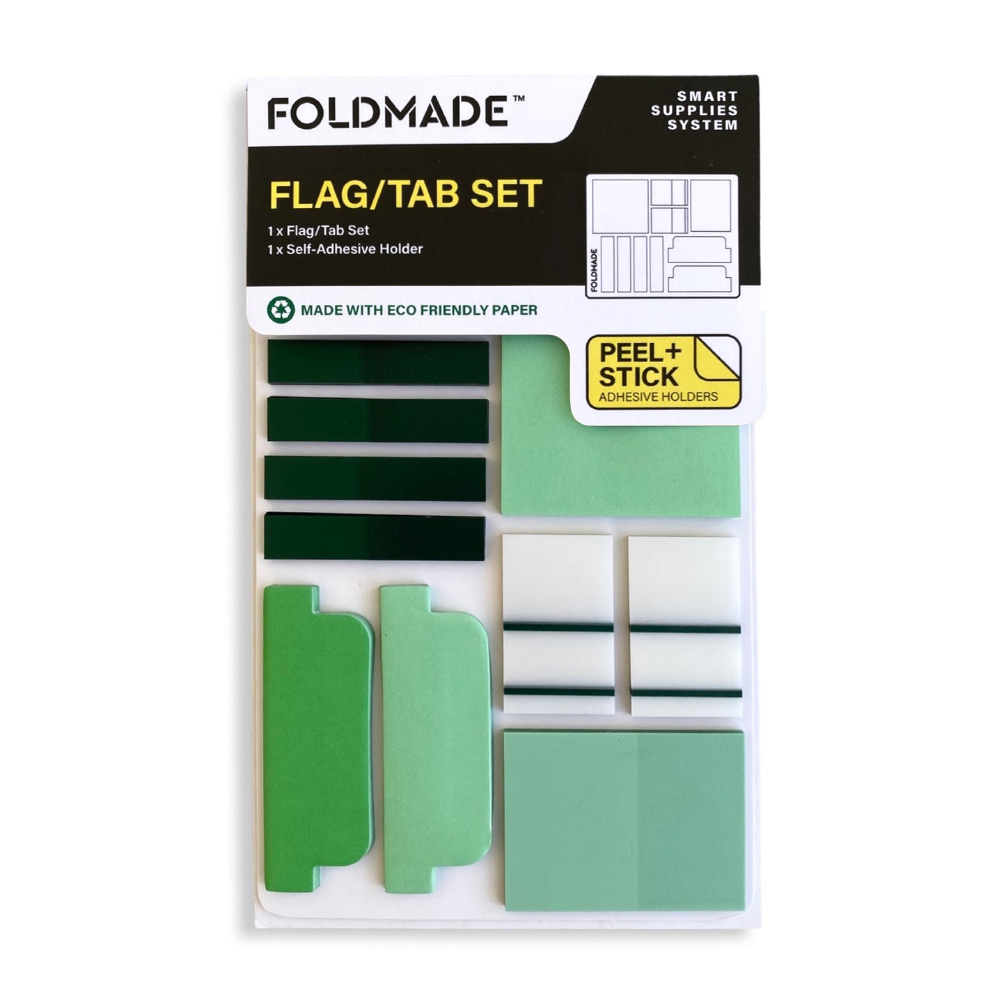 Binder + Accessory Bundle Green