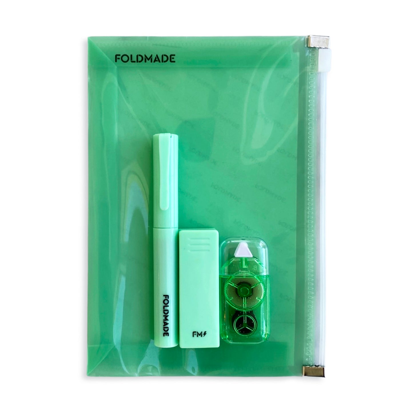 Binder + Accessory Bundle Green