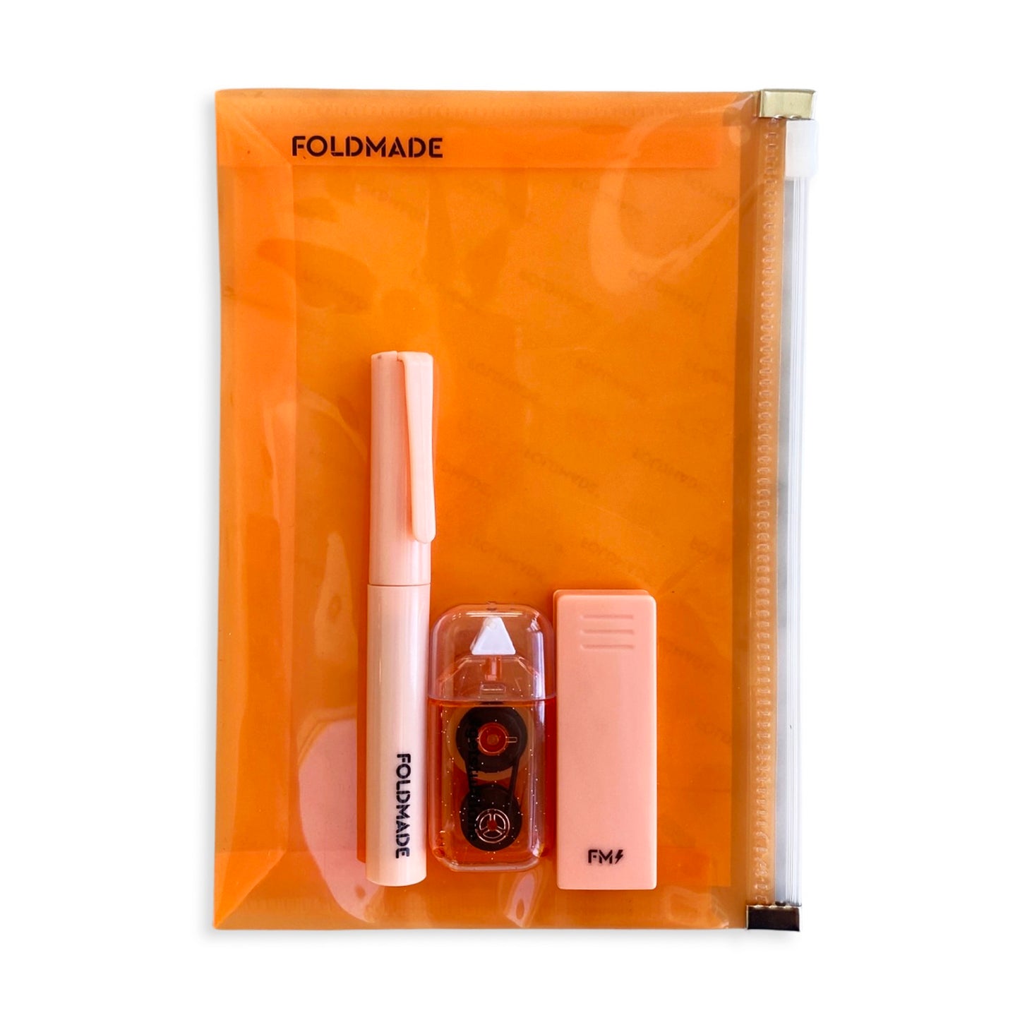 Binder + Accessory Bundle Orange
