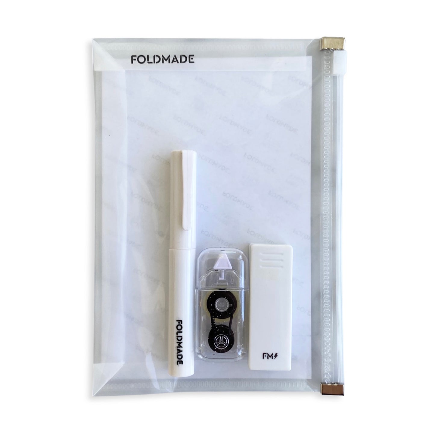 Binder + Accessory Bundle White
