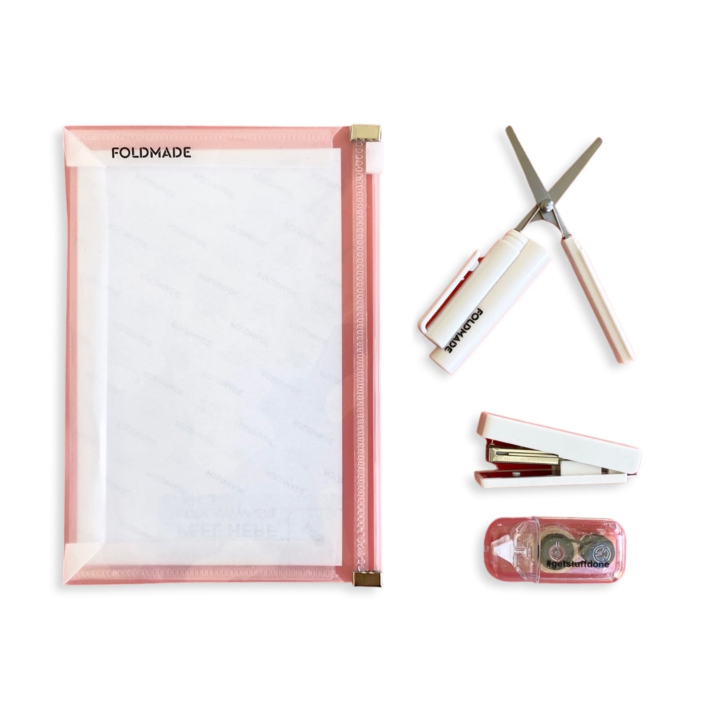 Binder + Accessory Bundle White