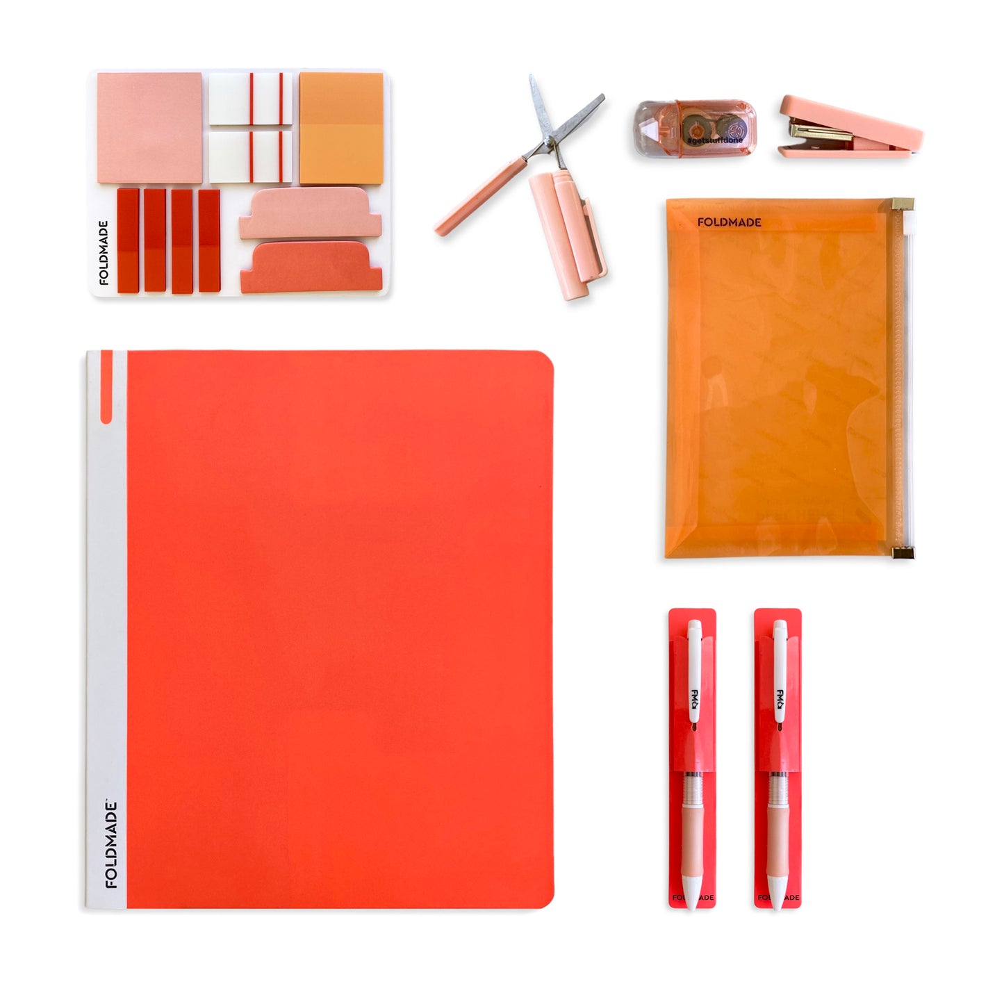 Binder + Accessory Bundle Orange