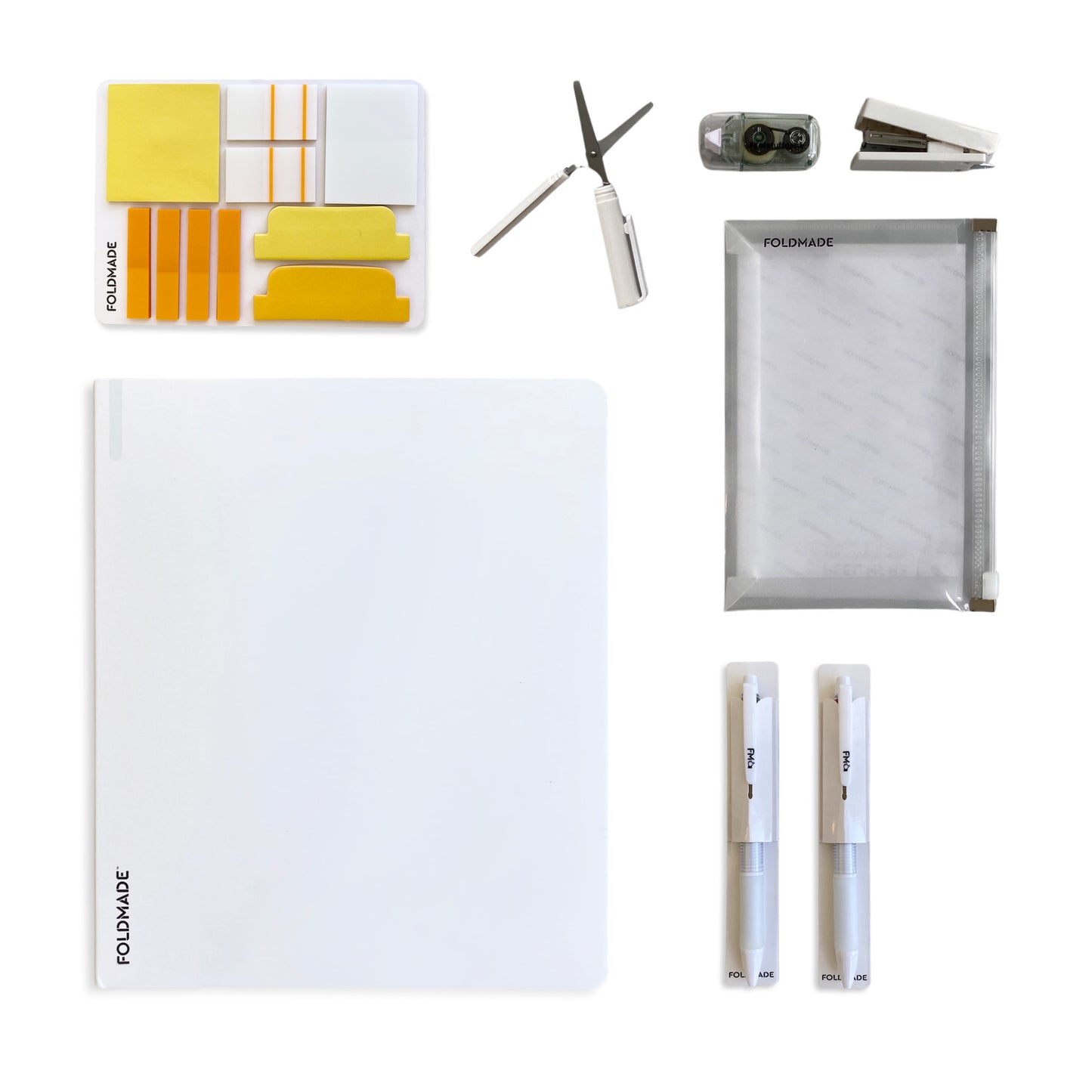 Binder + Accessory Bundle White