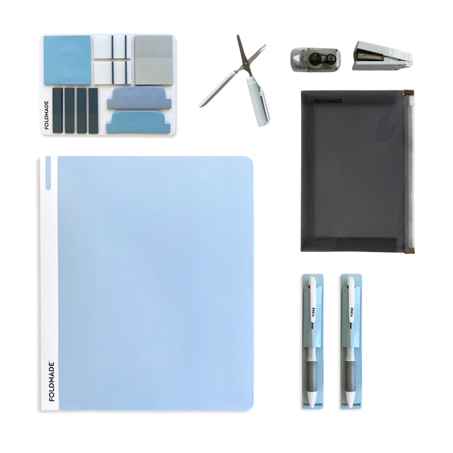 Binder + Accessory Bundle Grey