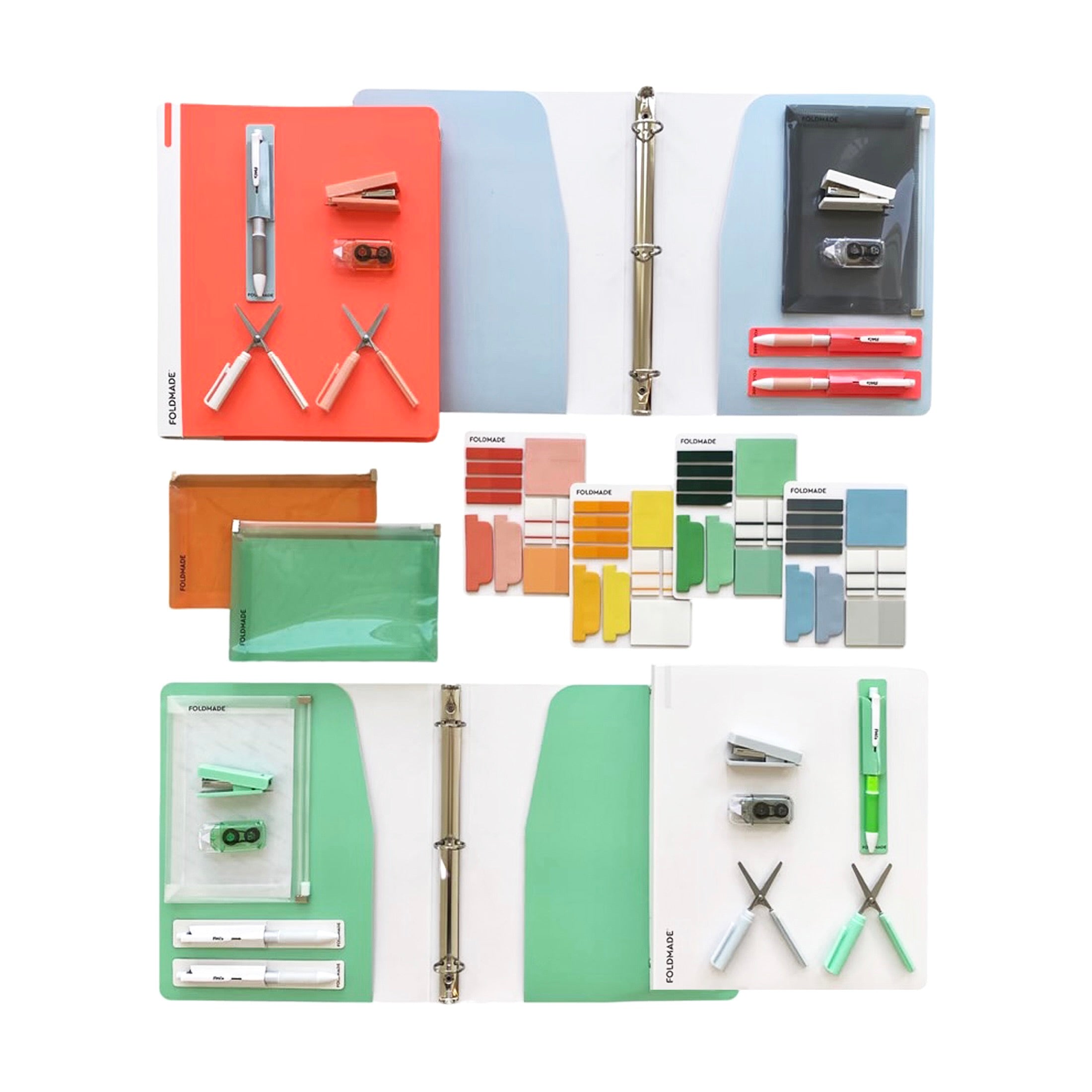 Binder Accessory Binder + Accessory Bundle Green – FOLDMADE